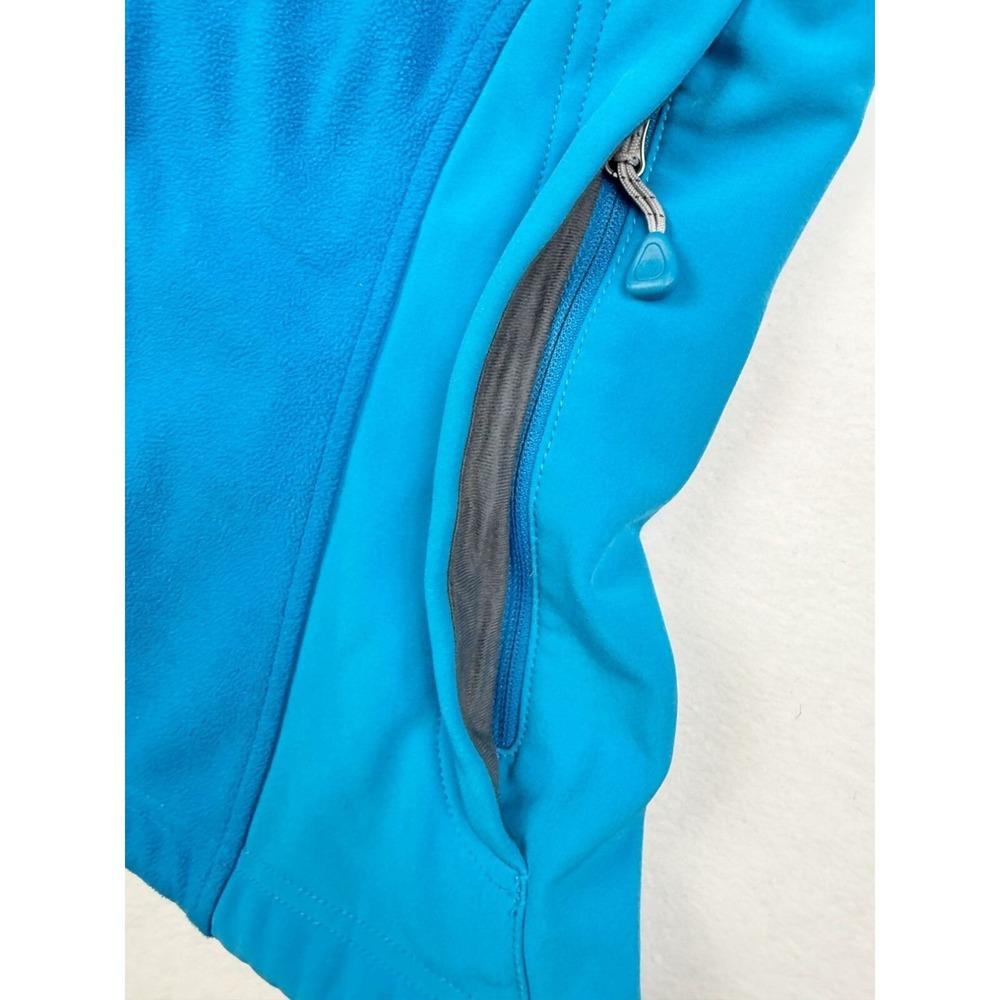 Mountain Hardwear Womens Fleece Jacket Size S Womens Blue Full Zip - Picture 9 of 13